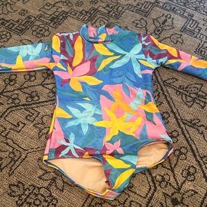 Mott50 Colorful Floral Kids Swimwear